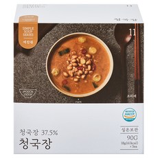 Yechanwon 即食清麴醬冷凍乾燥湯塊, 1個, 90g