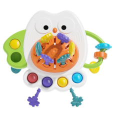 PLAYFUL TOYS 頑玩具 拉拉樂玩具, 貓頭鷹, 1組