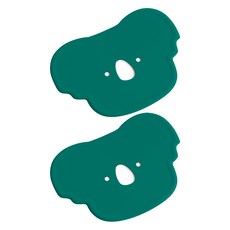 에이드엘 펀칭코알라 실리콘 컵받침, 카키