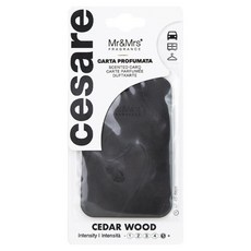 Mr&Mrs FRAGRANCE Cesare 卡片型多功能車用芳香劑, 1個, 雪松木