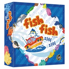 Board Boom Fish Fish 桌遊, 1個, 混合顏色