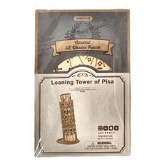 ROKR 木製DIY立體模型 比薩斜塔 TG304, 1個, 137