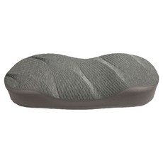 KIPE 記憶棉療癒接地枕, 灰色, 1個