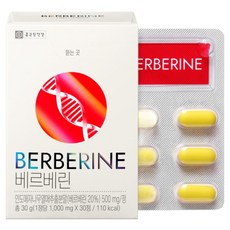 Chong Kun Dang 鍾根堂 小檗鹼 30g, 30顆, 1個