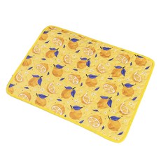 데이소이 고양이 러블리 사계절 방석 매트, 06 레몬, 1개