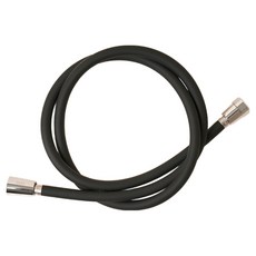 565c 蓮蓬頭噴頭軟管, 黑色, 1.5m