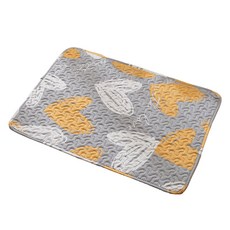 데이소이 고양이 다양한 사계절 방석 매트, 14 오렌지 하트, 1개