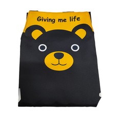 TT521圍裙 尺寸76*73CM, 可愛熊頭, 1件