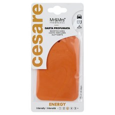 Mr&Mrs FRAGRANCE Cesare 卡片型多功能車用芳香劑, 1個, 能量