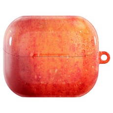 MERCURY Singsing Mart AirPods Buds 硬殼保護套, Galaxy Buds3 FE / Buds3 / 3 Pro, 05 紅蘋果, 1個