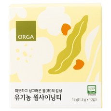 ORGA 溫暖閃亮豌豆蕎麥茶, 1個, 1.3克