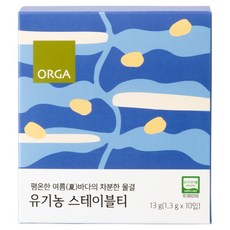 ORGA 菊芋&南瓜紅豆&牛蒡茶, 1.3克, 1個, 10入
