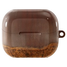 MERCURY Singsing Mart AirPods Buds 硬殼保護套, Buds3 Pro / Buds3 FE / Buds3, 12 栗子, 1個