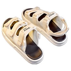 Elsso 情侶款三魔鬼氈兩用涼拖鞋