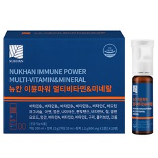 Nukhan Immune Power綜合維生素礦物補充劑 10瓶入, 1個