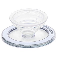 BARABOGO 智慧型手機磁吸MagSafe手機支架, 1個, 透明