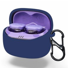 GRAYCO JBL TUNE BUDS 2 실리콘 일체형 보호 케이스, NAVY, 1개