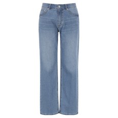 지오지아 남성용 스트레이트핏 미라클 밴딩 데님 팬츠 AEF2DP1101