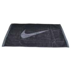 NIKE 耐吉 運動毛巾 N1012435046MD 80 x 35cm 100g, 黑色, 1條