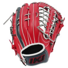 IKJ 外野手套 右投用 RP OF-93 25, 紅色 + 海軍藍 + 灰色 + 黑色, 1個