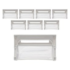 LG 통돌이 세탁기 거름망 대, 화이트, 8개