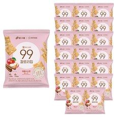 Binggrae 99卡路里餅乾脆片 蘋果&肉桂口味, 30g, 20包