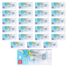 deLi 得力 按壓式修正帶補充帶 6m, 單一顏色, 24個