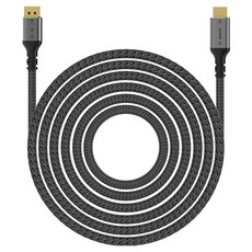 Nextu Keamon 1080P 4K DP 1.2v to HDMI 2.0v 螢幕連接線, 10m, 1個