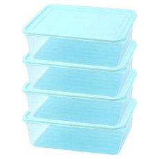 SAENGHWALEN New軟式簡約冷凍保鮮盒 5號 2.3L, 4個, 單品