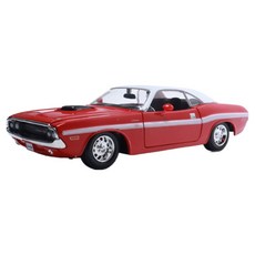 Maisto 1:24 1970道奇挑戰者RT Coupe老車模型, 紅色