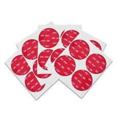 3M VHB 3M 多用途壓克力泡棉雙面膠帶 圓形 灰色 50mm 4入, 5個