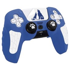 호후 플스5 PS5 프로 슬림 컨트롤러 듀얼센스 엘리츠 실리콘 그립 케이스, 투톤 아레스 불루, 1개 완구_취미/콘솔/휴대용게임기 반품 최저가 12,610원