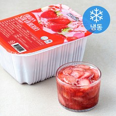 웰루츠 국내산 가당 딸기 (냉동), 1개, 1kg