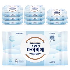 Kleenex Mybidet Kleenex Pure 廁所用濕紙巾 便攜蓋型, 9個, 40張
