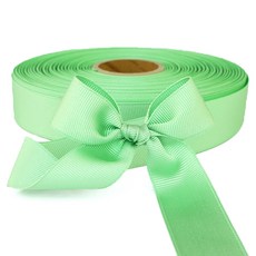 포장넷 SJ 골지기본 선물포장 리본 끈 25mm, 36 배추, 1개, 45m