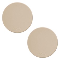 에이드엘 호떡 실리콘 컵받침, 밀크티, 2개