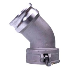 JTECH 원커플링 AL 알루미늄 캄록카플링 45도엘보 100A, 1개