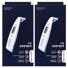 보령 귓속형 체온계 + 프로브덮개 세트 DT-025, 2세트