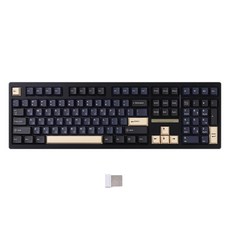 씽크웨이 TV108 풀배열 108키 기계식 유무선 일반형 키보드, 어비스블루, 어비스블루 오로라 아이스크림, 오로라 아이스크림