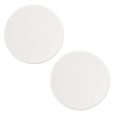에이드엘 호떡 실리콘 컵받침, 화이트, 2개