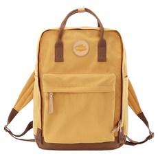 Himawari 超輕量粉彩學生筆電後背包 No.H1084, 黃色