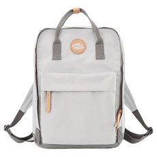 Himawari 超輕量粉彩學生筆電後背包 No.H1084, 淺灰色