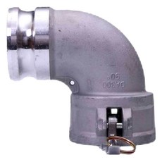 JTECH 원커플링 AL 알루미늄 캄록카플링 90도엘보 80A, 1개