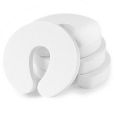 Moapick 圓形門縫防夾手軟墊, 5個, 單一顏色