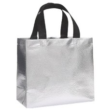 Maket Gamseong 金銀不織布袋 中型, 12個, 銀色