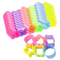 Fancypia 迷你多種形狀著色玩具, 隨機出貨, 48個