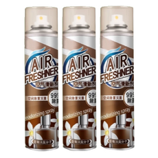 小麥購物 空氣清新劑 S144 古龍雪松, 254g, 360ml, 3瓶