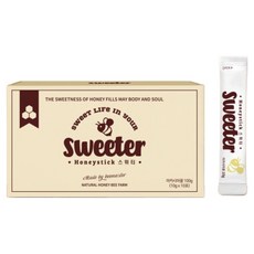 Beemaster Sweeter 洋槐蜂蜜棒 10入, 1個, 100g
