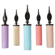 플로우코드 풍선 튜브 공기주입기 5종 세트, 랜덤발송, 1세트