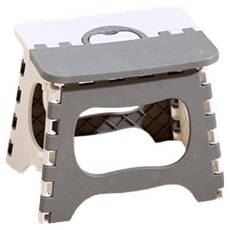 리브리카 야외 접이식 간이 경량 의자 스툴 M, 그레이, 1개